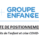 Recommandations du Groupe Enfance pour agir face à la crise COVID-19