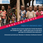 Save The Date : Objectif Enfance 2021