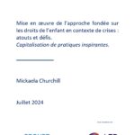 Publication d'une étude sur l'AFDE en contexte de crises